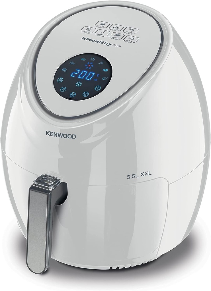 Air Fryer 5.5L 1800W White HFP50.000WH