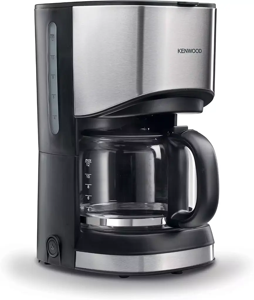 Drip Coffee Maker 12 Cups 900W Black & Silver CMM10.000BM
