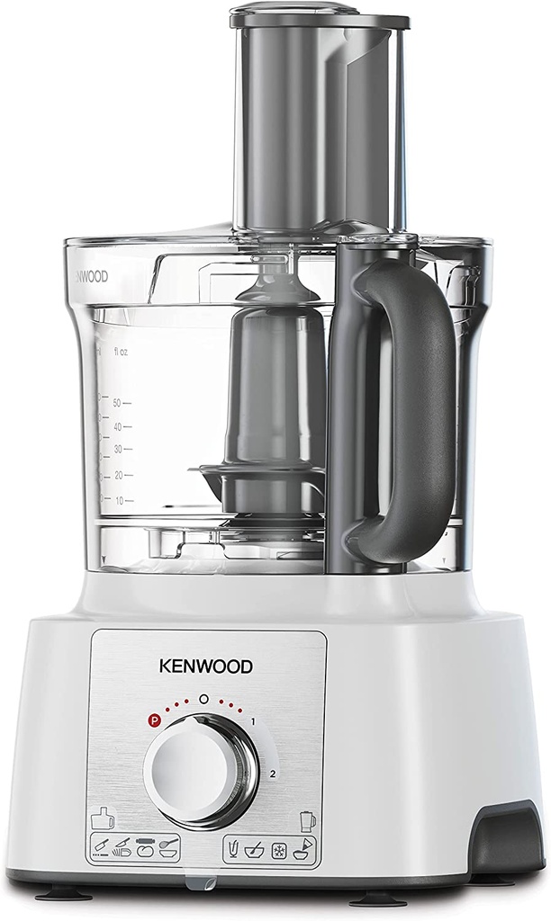 FOOD PROCESSOR 7 attachments 2 speeds 1000W White FDP65.400WH