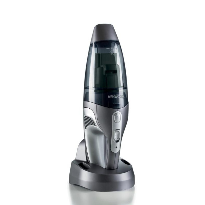Cordless Handheld Vacuum Cleaner For Wet 120ml & Dry 500ml Cleaning Silver HVP19.000SI