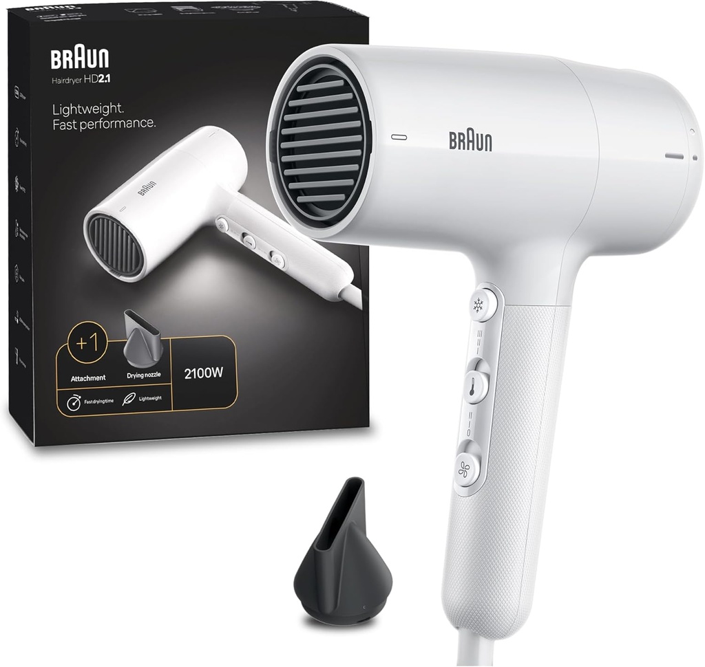 Hair DRYER 2100W WHITE BRHD210SDE  