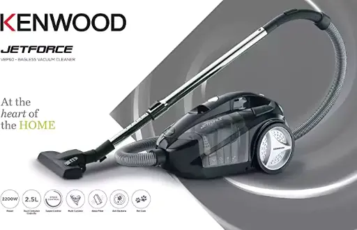 [VBP60.000.BK] Bagless Vacuum Cleaner 2.5L 2200W Black VBP60.000.BK