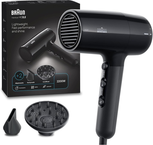 [BRHD225SDE] Hair Dryer 2200 W black BRHD225SDE 